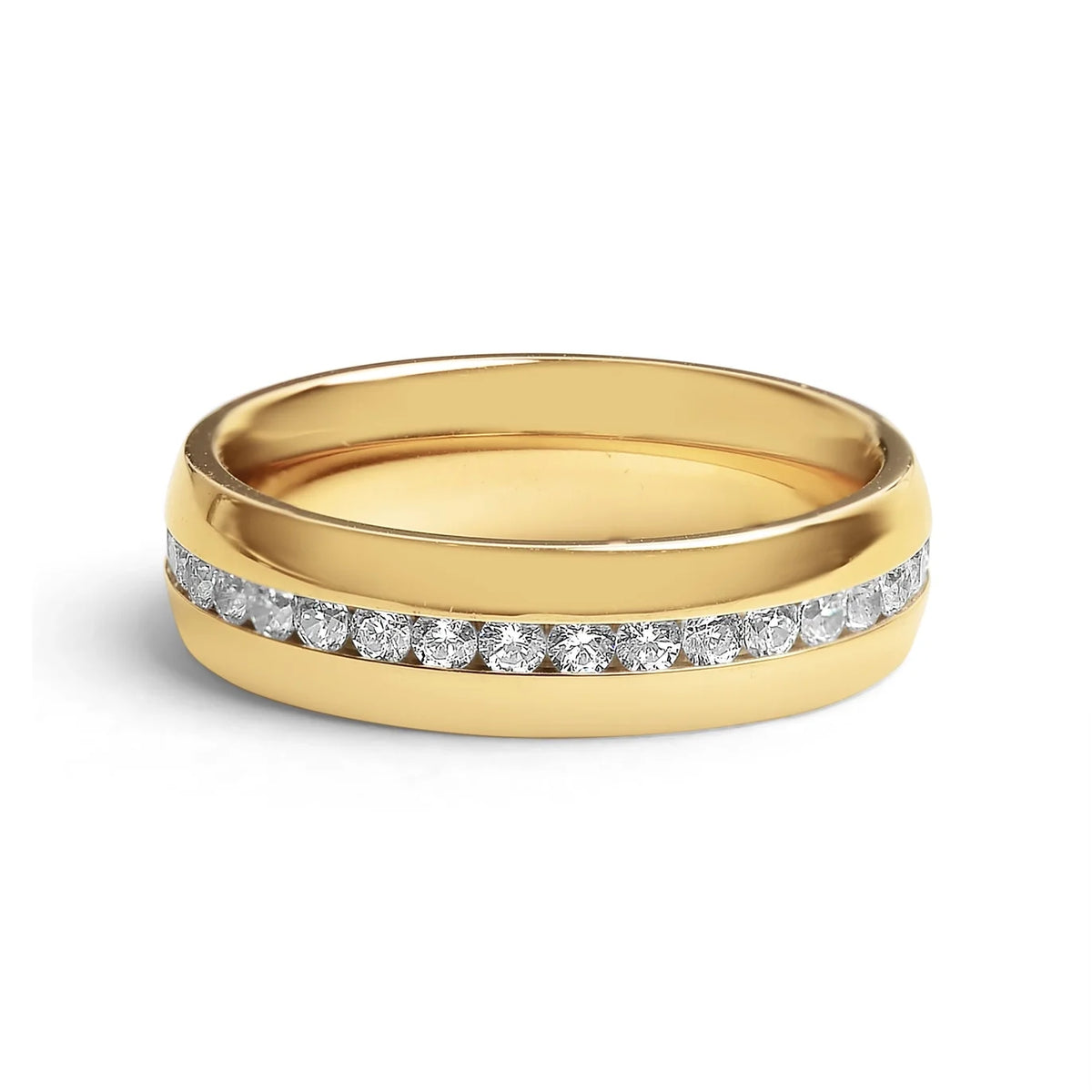 Bague Radiance, détail du sertissage