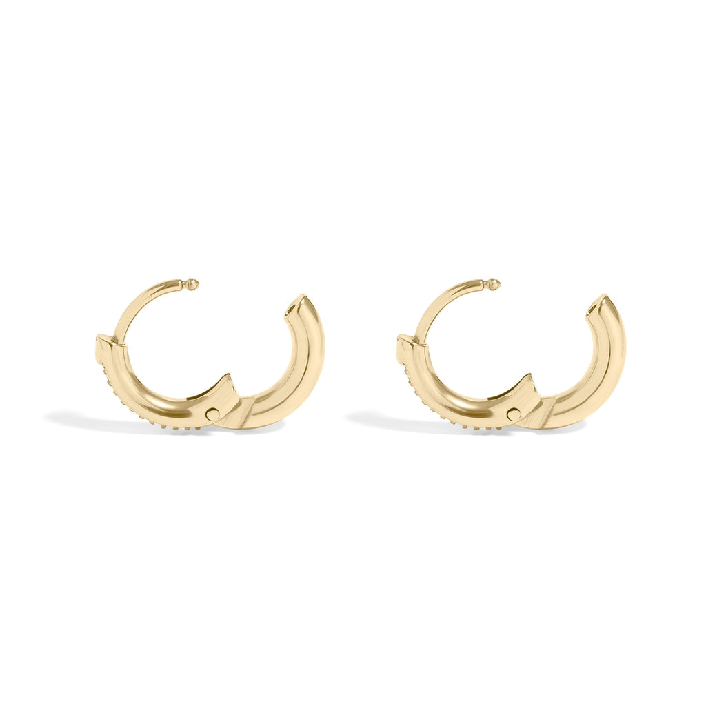 Mini Créoles Lumière, détail du modèle