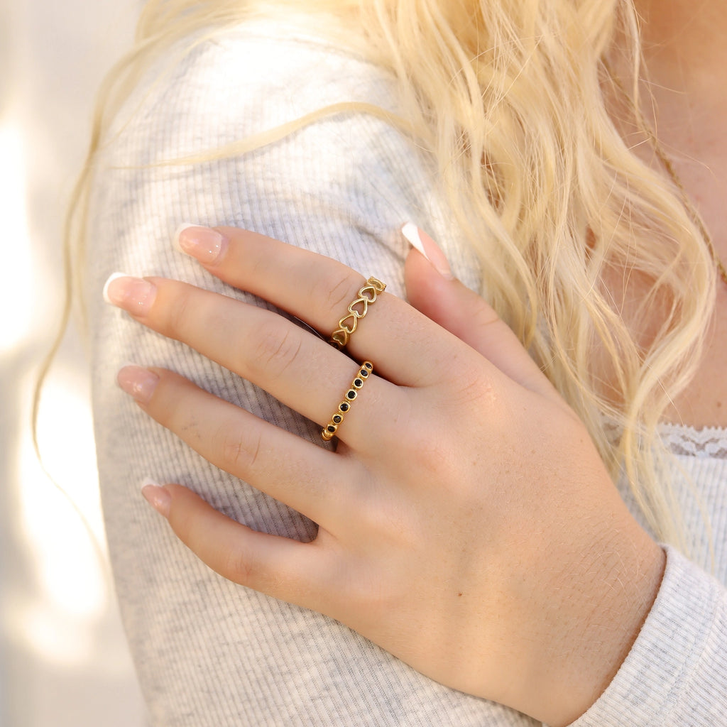 Bague Scintille, inspiration de superposition