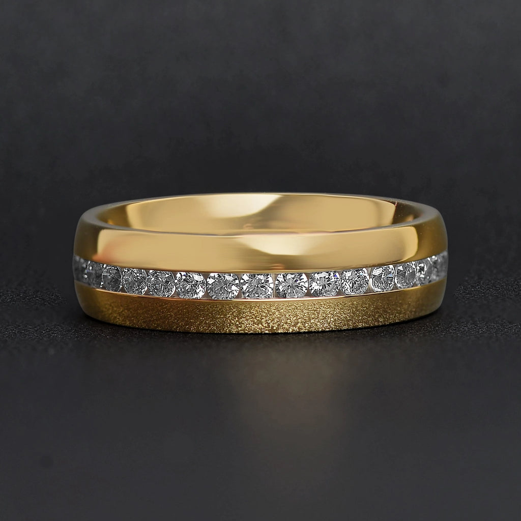 Bague Radiance avec zircones cubiques